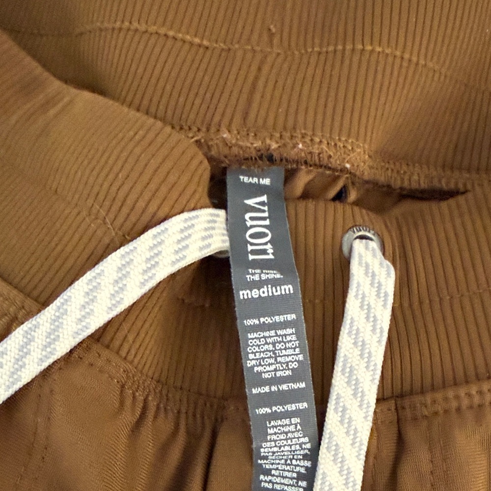 Vuori Tan Joggers with Drawstring